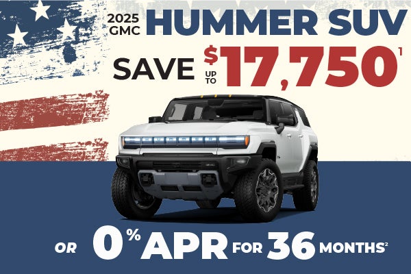 2025 GMC HUMMER SUV - up to $17,750