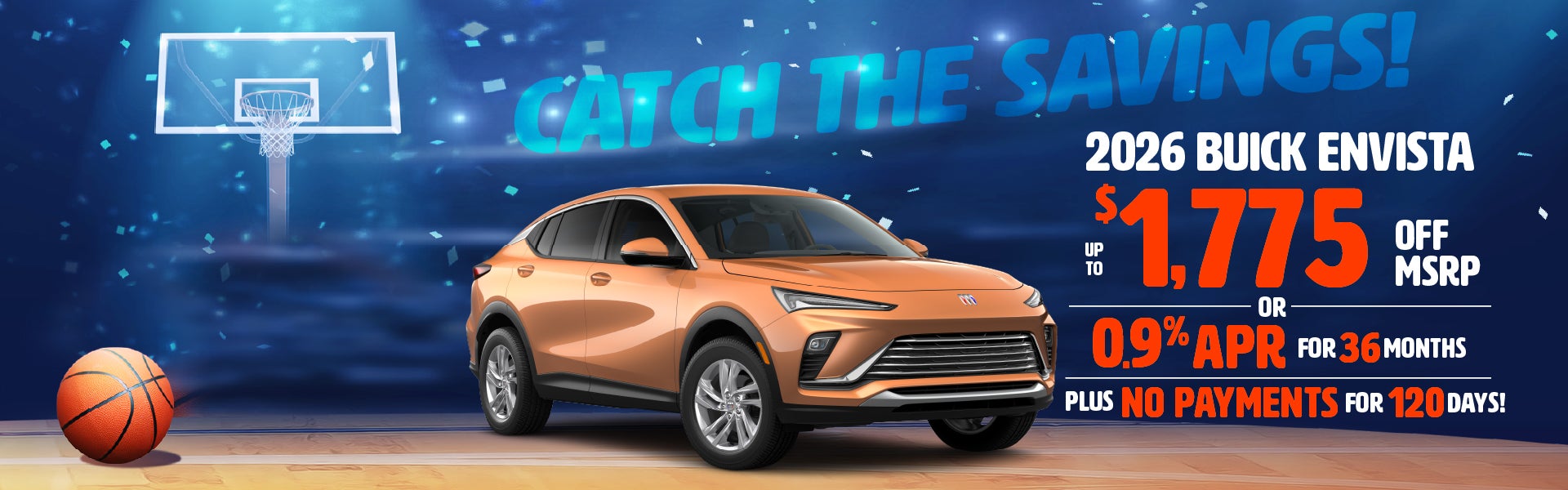 2026 Buick Envista - up to $1775 off MSRP or 0.9% APR