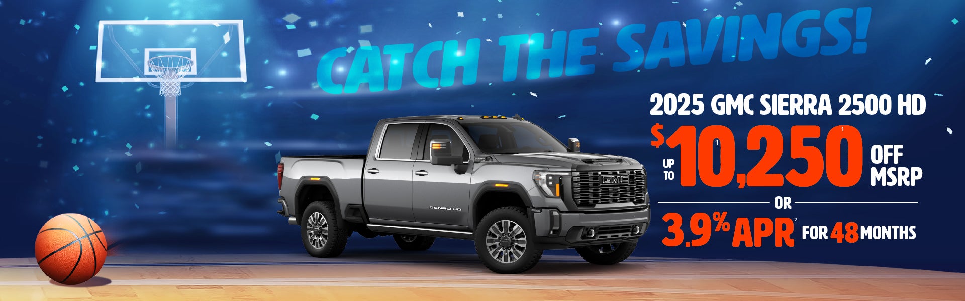 2025 GMC Sierra HD - up to $10,250 off MSRP or 3.9% APR