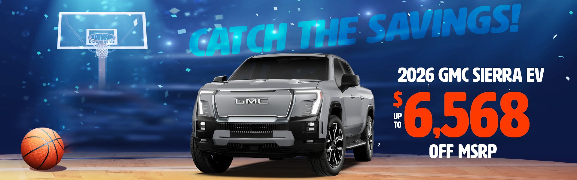 2026 GMC Sierra EV - up to $6568 off MSRP or 2.9% APR