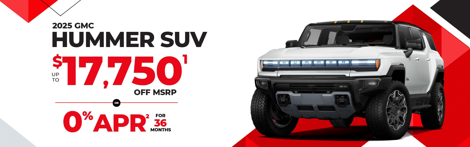 2025 GMC HUMMER SUV - up to $17,750