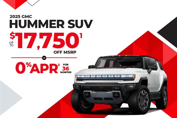2025 GMC HUMMER SUV - up to $17,750