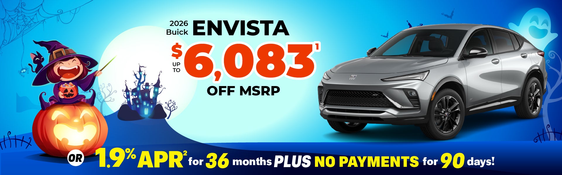 2026 Buick Envista - up to $6083 off MSRP or 1.9% APR