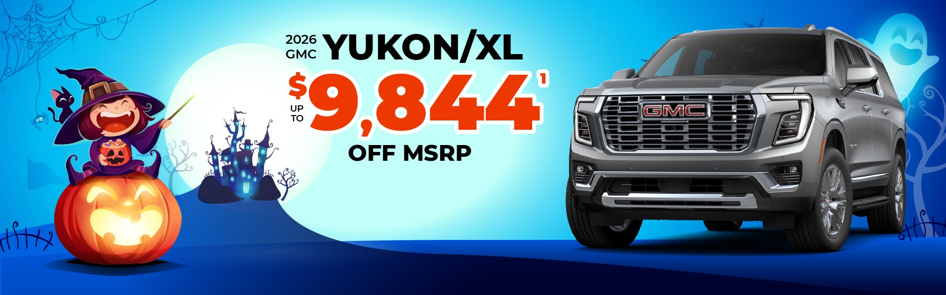 2026 GMC Yukon - up to $9844 off MSRP