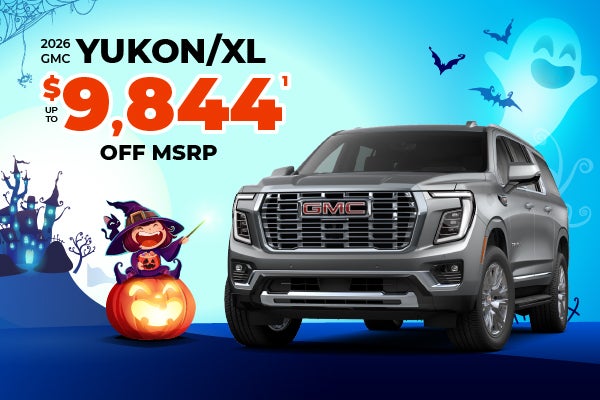 2026 GMC Yukon - up to $9844 off MSRP