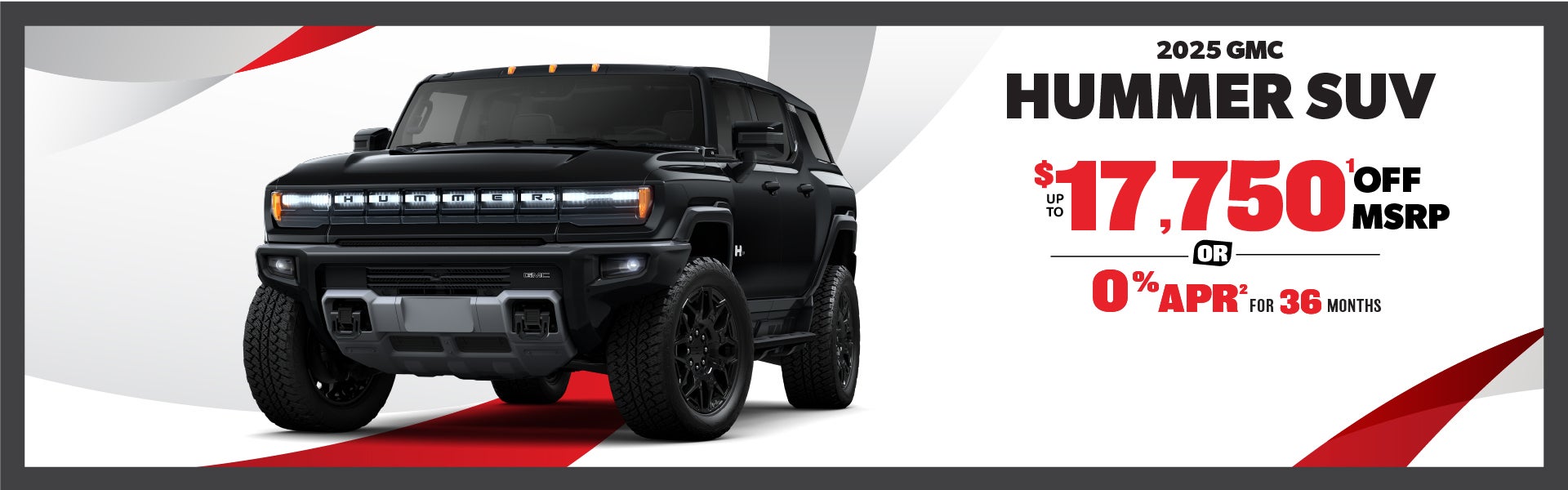 2025 GMC HUMMER SUV - up to $17,750