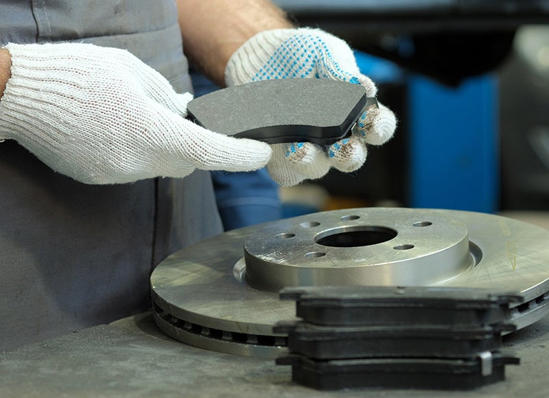 Brake pad repair at Robert Brogden's Olathe Buick GMC in Olathe KS
